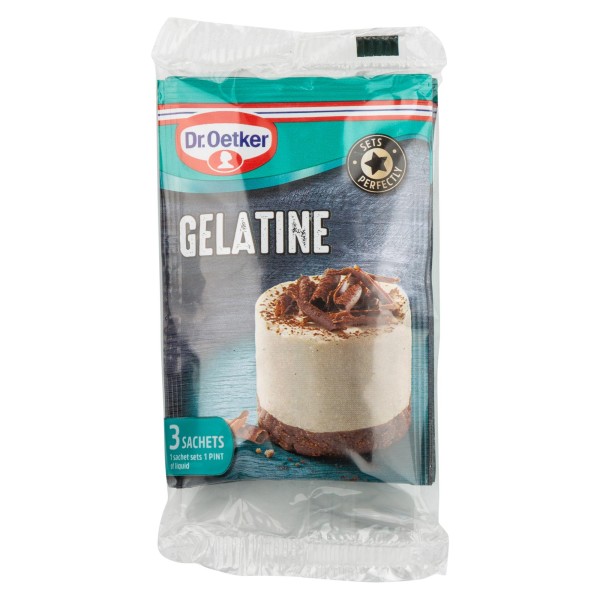 Dr. Oetker Gelatine Sachets 3*12G 400831-V001 by Dr. Oetker