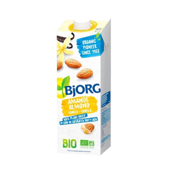 BJORG LAIT D'AMANDE VANILLE