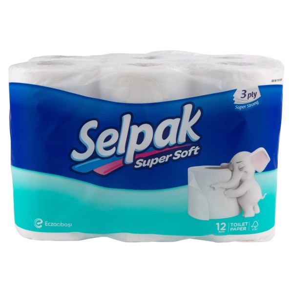Selpak Toilet Paper Unscented 415148-V001 by Selpak