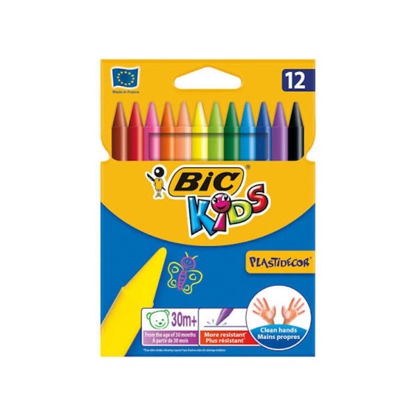 BIC WAX PLASTIC 421 CBW 12 SET