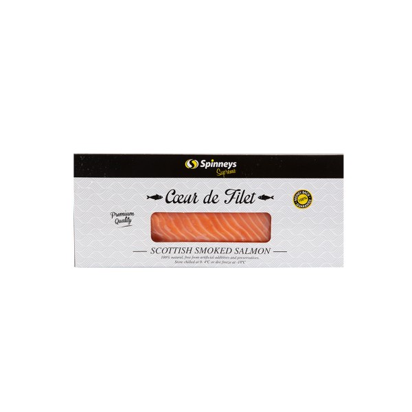 SPINNEYS COEUR DE FILLET SMOKED SALMON