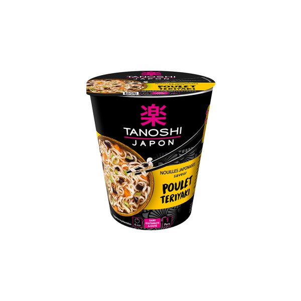TANOSHI CUP NOUILLE POULET 