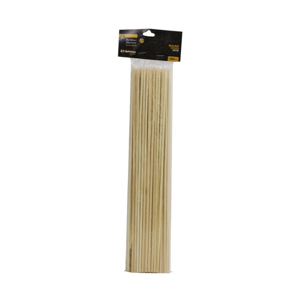 ROUND BAMBOO SKEWERS 35CM 431260-V001 by Spinneys Home