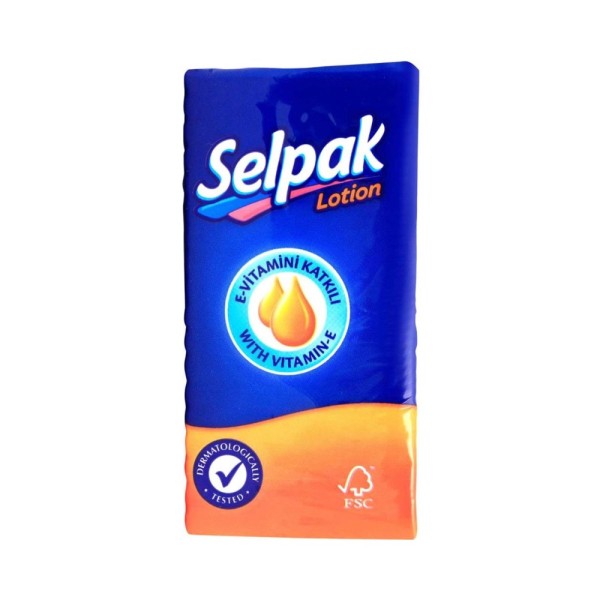 HANKY LOTIONED 432778-V001 by Selpak