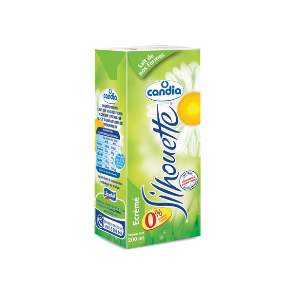 Candia UHT Silhouette 200ml 436155-V001 by Candia