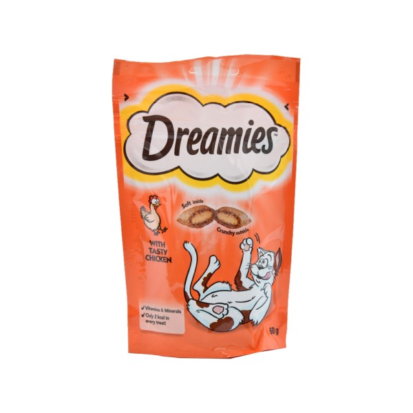 Dreamies Cat Dreamies Chicken - 60G 441772-V001 by Dreamies