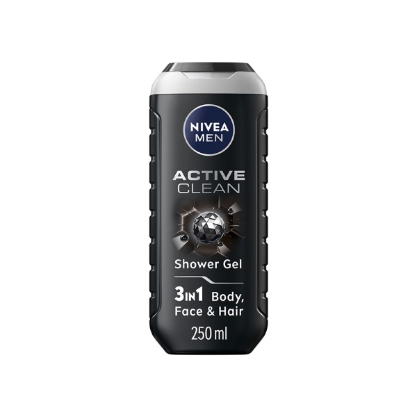 NIVEA SHOWER GEL ACTIVE CLEAN