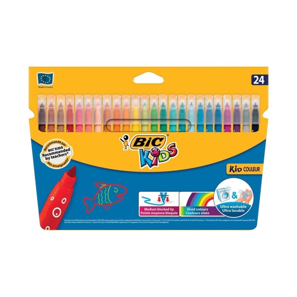 BIC FEUTRE DE COLOR POINTE MOYENNE