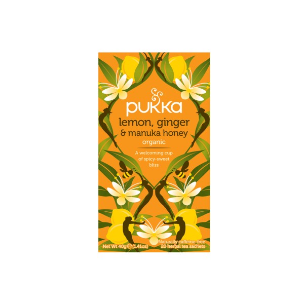 PUKKA LEMON GINGER MANUK TEA