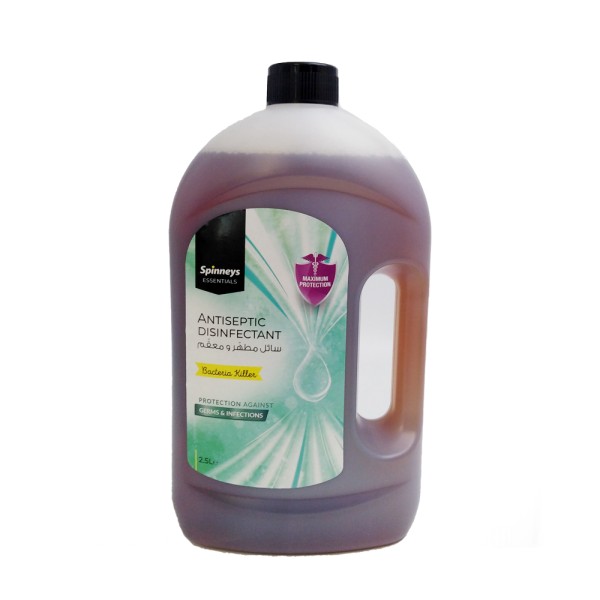 Spinneys Antiseptic Disinfectant 2.5L 450554-V001 by Spinneys Essentials