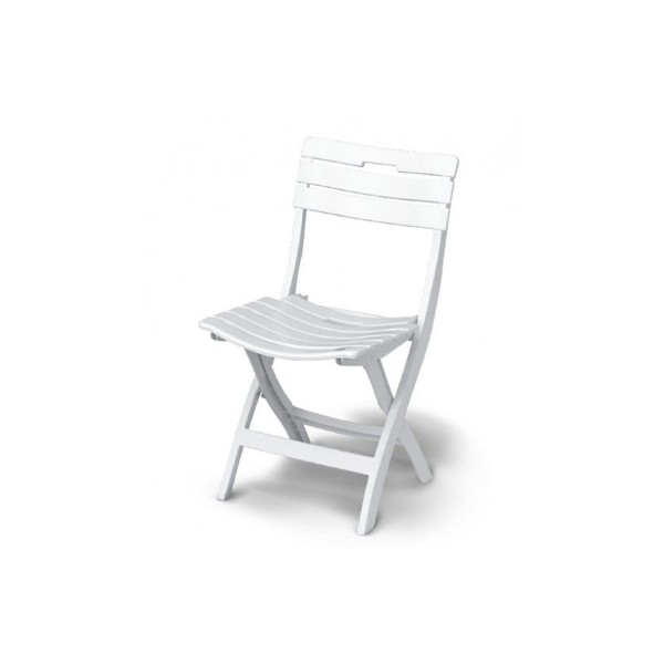 PRO-GARDEN BIRKI FOLDING CHAIR WHITE