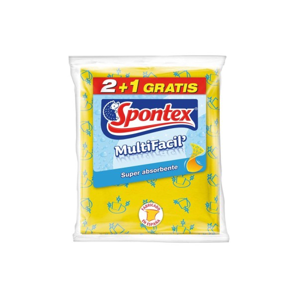 SPONTEX MULTI FACIL 2+1 FREE