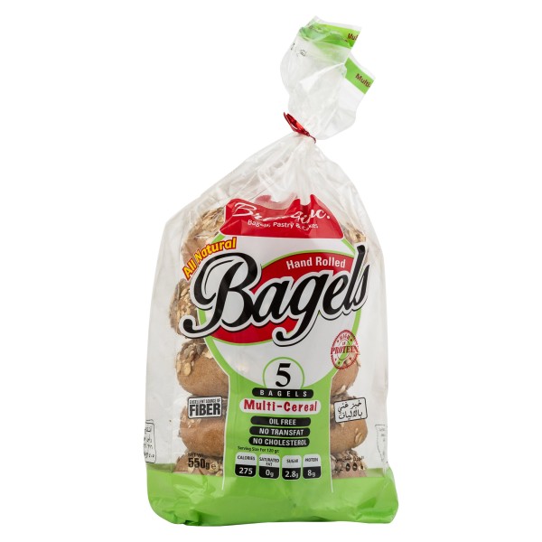 The Bread inc Multicereal Bagel 550G 455639-V001 by Breadinc