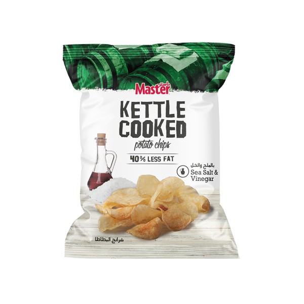 KETTLE MASTER  SALT AND VINEGAR CHIPS 