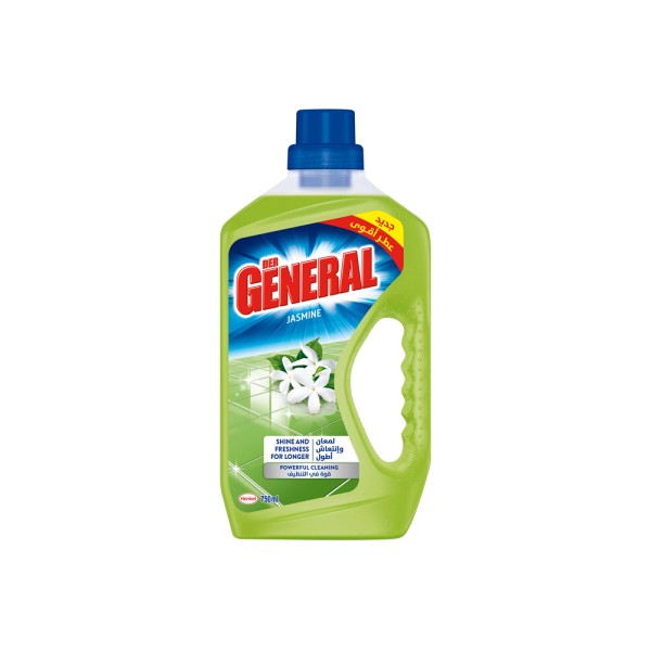 Der General All purpose Cleaner Liquid  New Shine  & Freshness with Stronger Perfume  750ml Jasmine 475753-V001 by Der General
