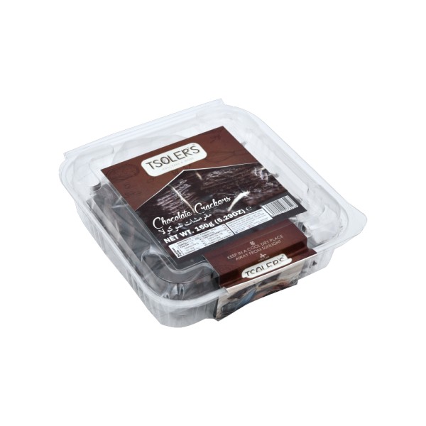 Tsoler's Chocolate Crackers 150g 476100-V001 by Tsoler’s
