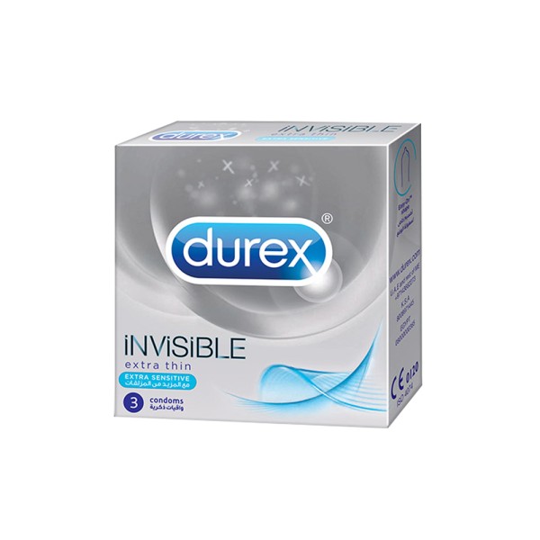 Invisible Condoms 3s 478247-V001 by Durex