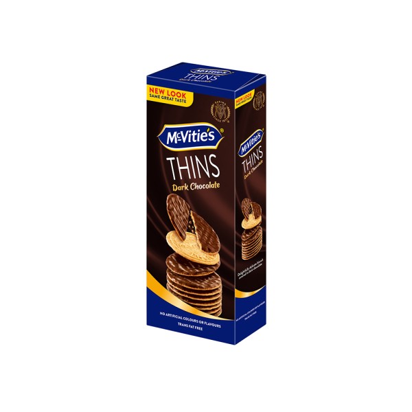 MCVITIES BISC THINS DARK CHOC