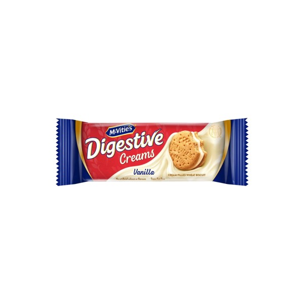 MCVITIES DIGESTIVE CREAMS VANILLA