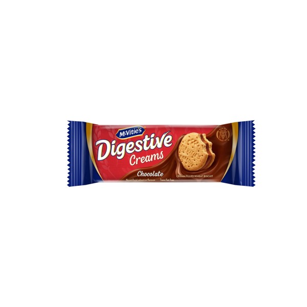 MCVITIES DIGESTIVE CREAMS CHOCOLATE