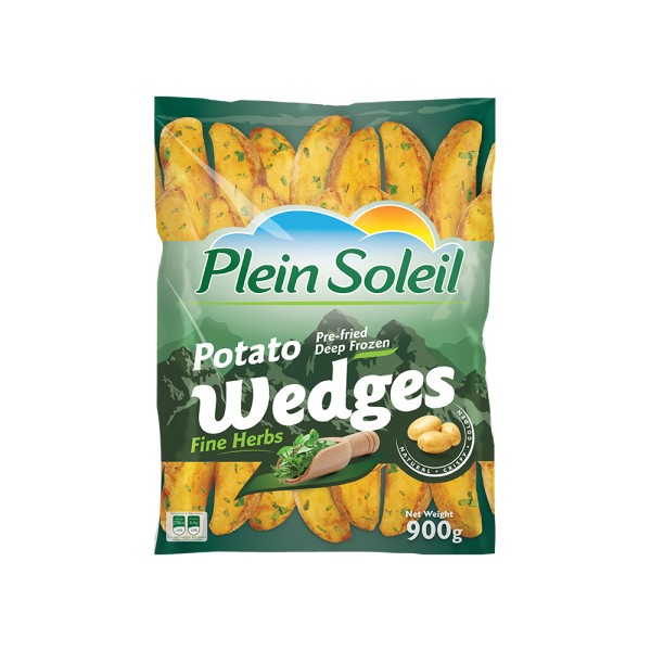 PLEIN SOLEIL POTATO WEDGES W/FRIES HERBS