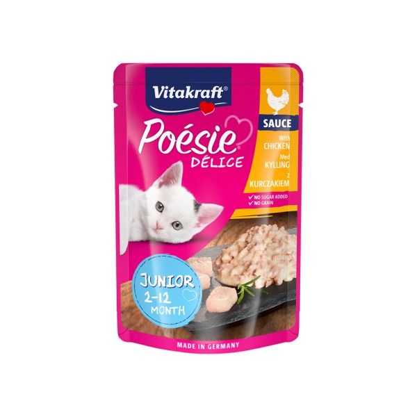 VITAKRAFT CAT POESIE DELI SAUCE+CHICKEN