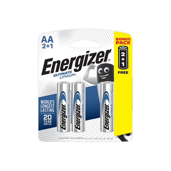 Energizer Lithium El91 Aa - 2+1Pc 484838-V001 by Energizer