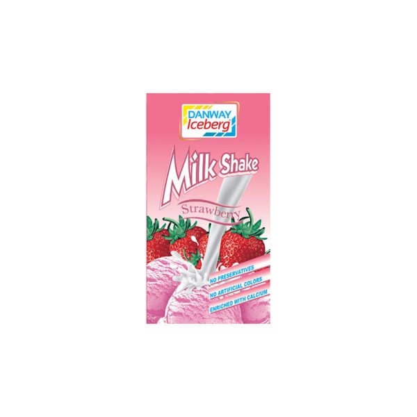DANISH ICEBERG MILK SHAKE STRAWBERY