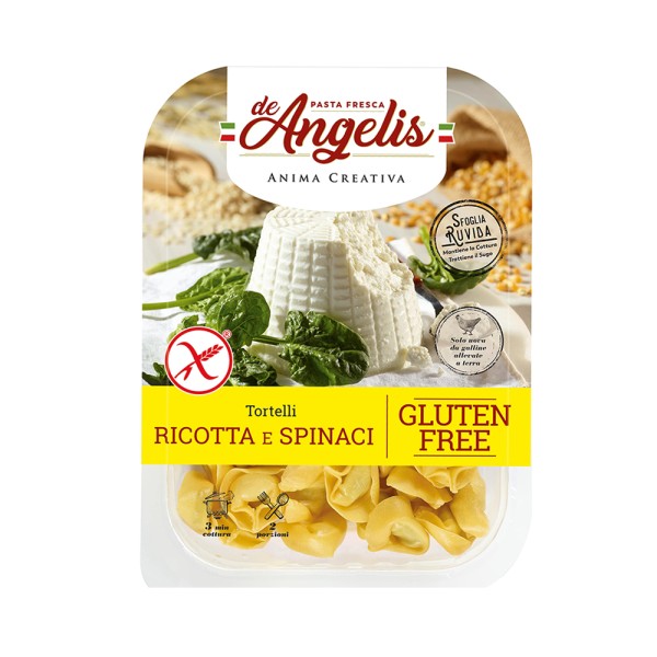 ANGELIS TORTELLI RICOTA+SPINACH GLUTEN