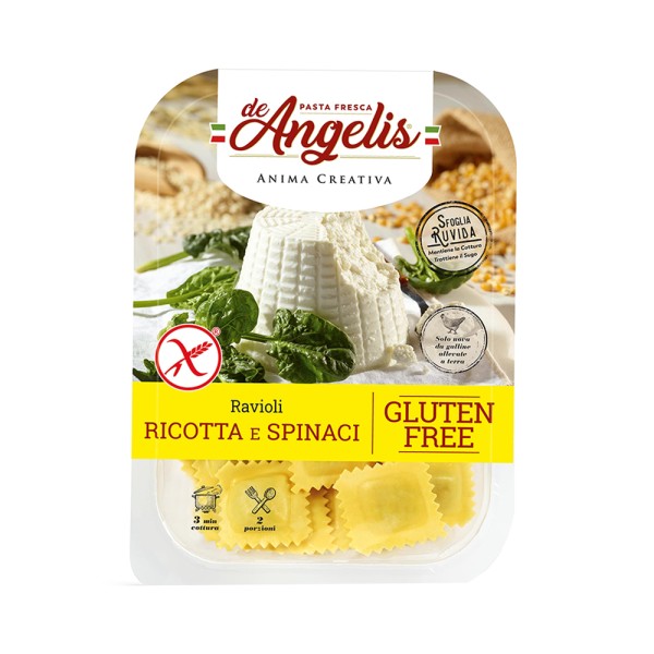 RAVIOLI RICOTA+SPINACH GLUTEN