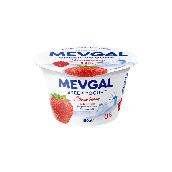 Mevgal Green Yogurt 0% Fat Strawberry 489576-V001 by Mevgal