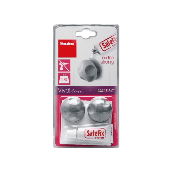 METALTEX SET UNIVERSAL HOOKS SAFEFIX