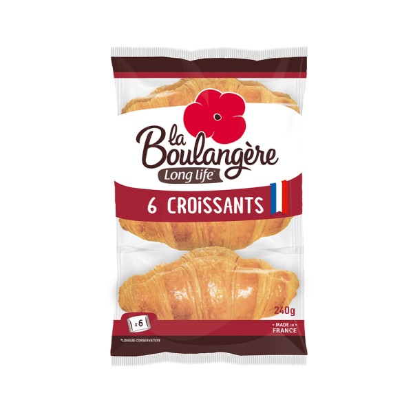 6 CROISSANTS 491142-V001 by La Boulangere