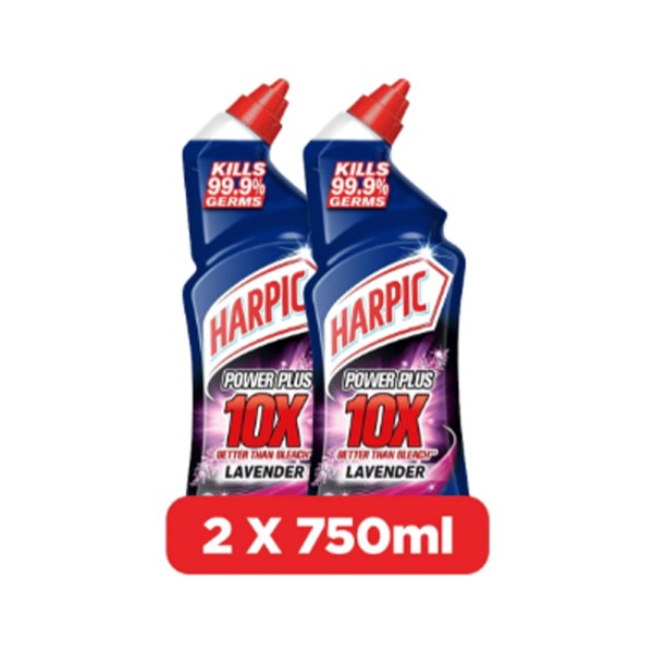 HARPIC POWER PLUS LAVENDER LIQUID TC 2x30PCUT