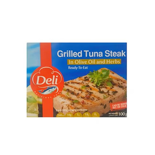 GRLD TUNA STEAK OLIV OIL+HERBS 491216-V001 by Deli