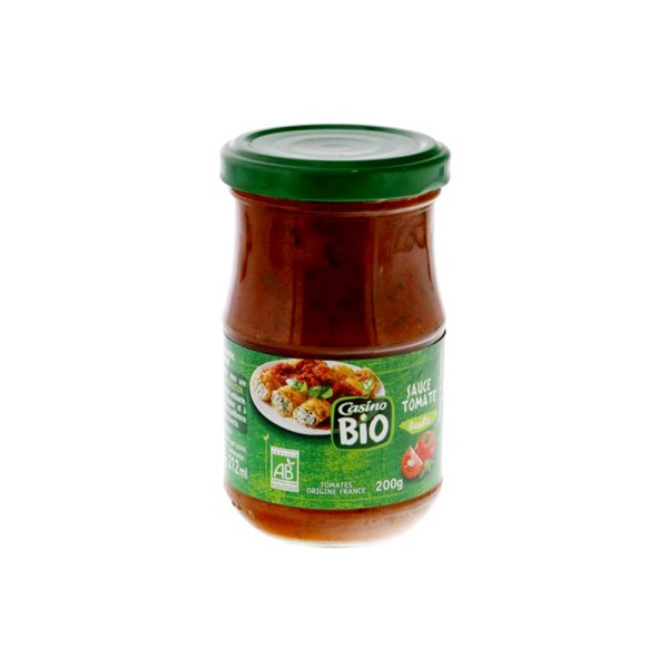 SAUCE TOMATE BASILIC BIO 495665-V001 by Casino