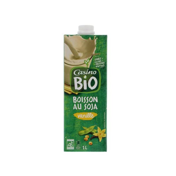 BOISSON SOJA CALCIUM VANIL BIO 495668-V001 by Casino