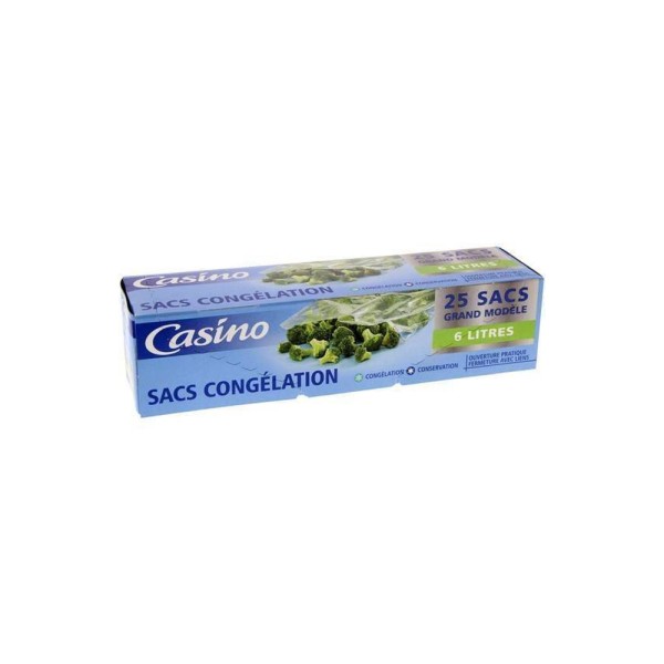 CASINO SAC CONGELATEUR ZIP PTI MODEL