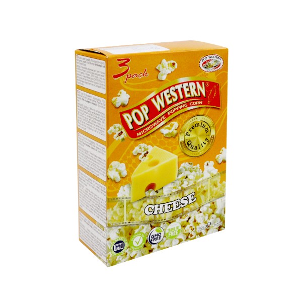 Microwave Popcorn Cheese 499208-V001 by Pop Western