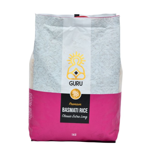 Guru Basmati 1121 Classic Ext Long  - 1Kg 500425-V001 by Guru