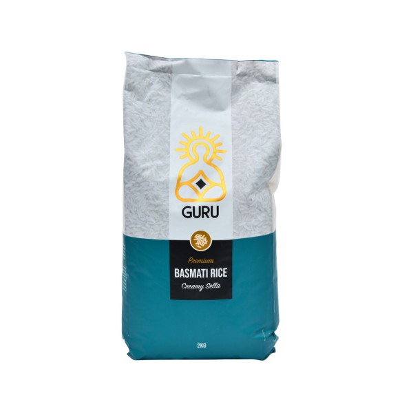 Guru Creamy Sella Basmati Rice 2kg 500454-V001 by Guru