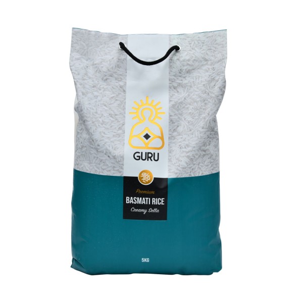 Guru 1121 Creamy Sella Basmati Rice  - 5Kg 500455-V001 by Guru