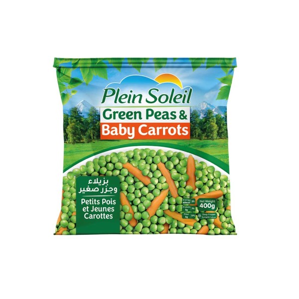 PLEIN SOLEIL PEAS+BABY CARROTS