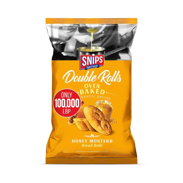 SNIPS DOUBLE ROLLS HONEY MUSTARD