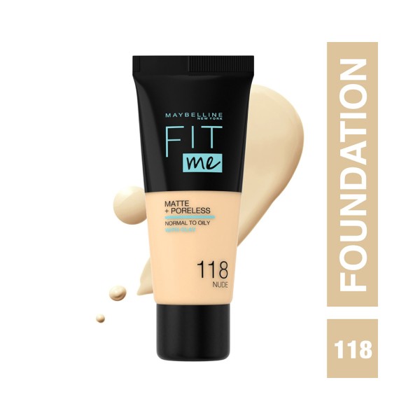 MAYBELLINE FIT ME FDT MAT. 118 NUDE