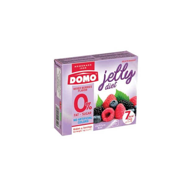 DOMO DIET JELLY BEEF MIXED BERRIES