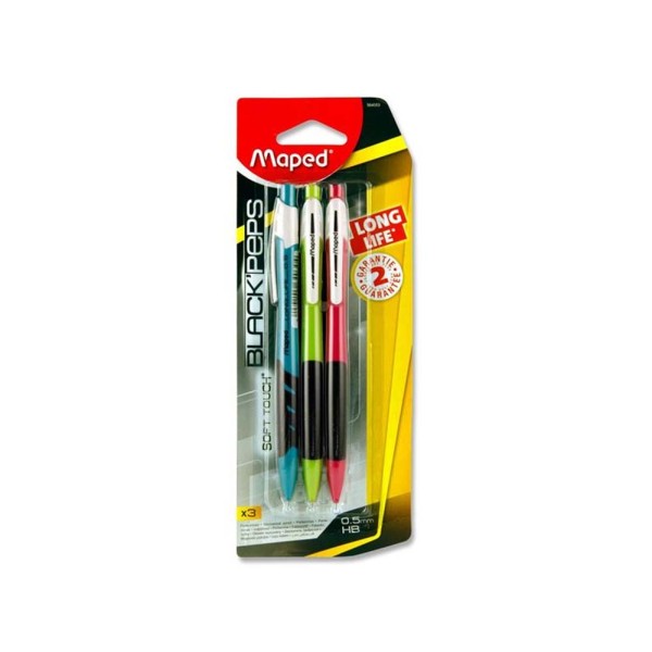 MAPED MECH PENCIL 0.5 LONG LIFE PAK