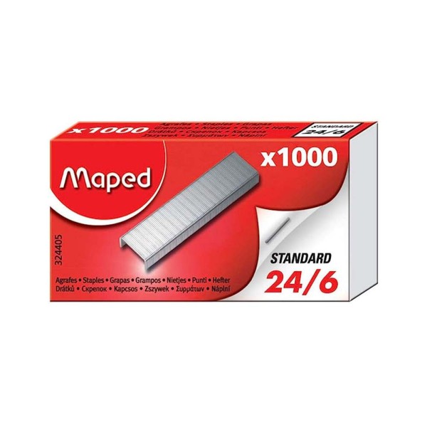 MAPED STAPLES X1000 BOX BULK
