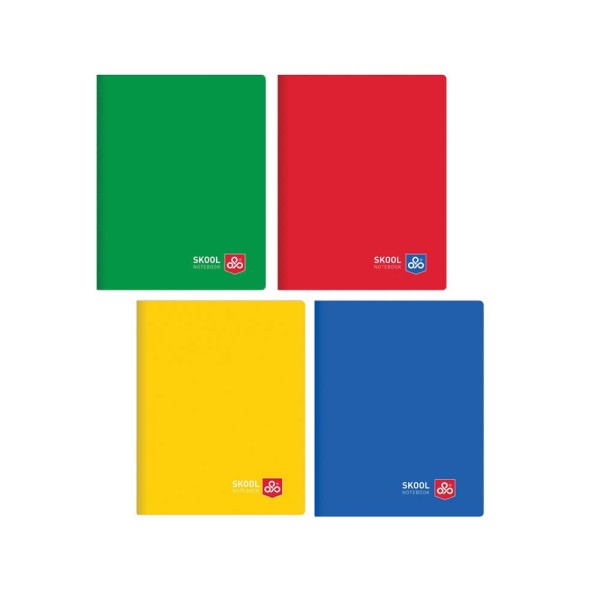 OPP SKOOL STITCHED 70G 2 LINE 16.5X21 48 PAGES