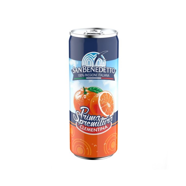 SPARKLING WATER CLEMENTINE CAN 507312-V001 by San Benedetto